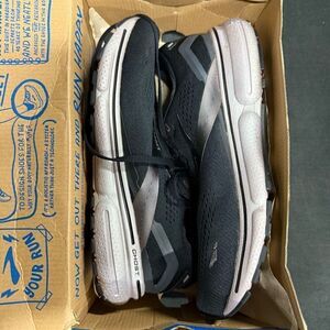 Brooks Ghost 15 Black Rose Gold Running Shoes Sneakers 9 Wide
